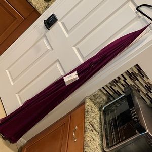 Nwt shahida parides purple 3 way to wear maxi dress